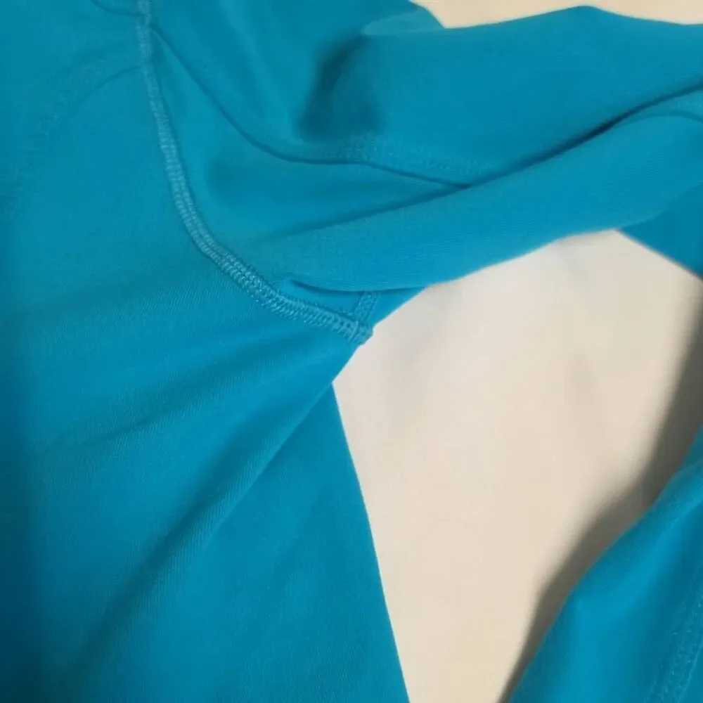 Lululemon Nice Asana Jacket Size 8 Turquoise